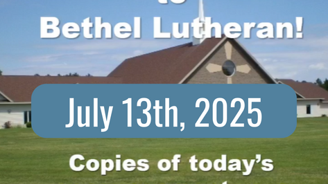 July 13, 2025 Service